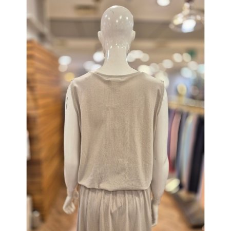 심리스 민소매 티셔츠