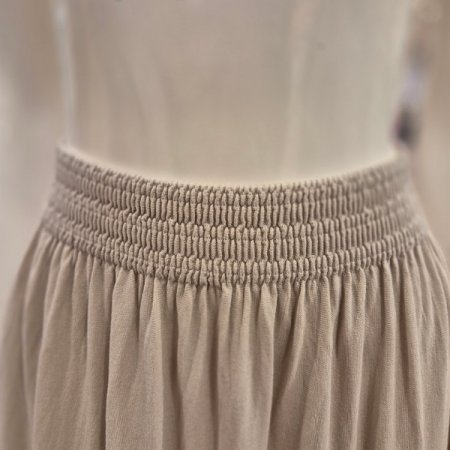 심리스 A라인 롱 스커트