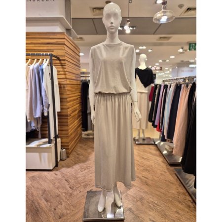 심리스 A라인 롱 스커트