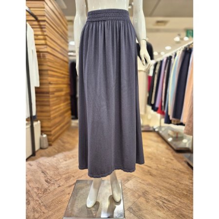 심리스 A라인 롱 스커트