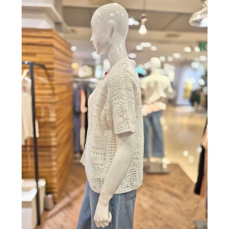 크로셰 카라 가디건