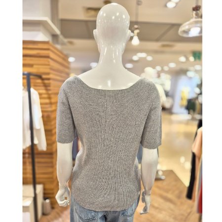 버튼 골지 가디건