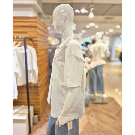 자수 카라 셔츠