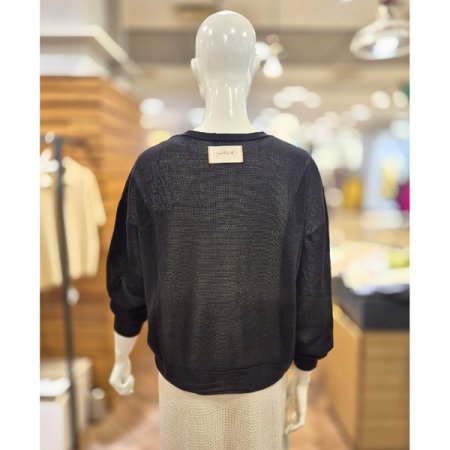 3D니트 리브조직 가디건