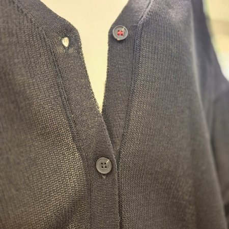 3D니트 리브조직 가디건