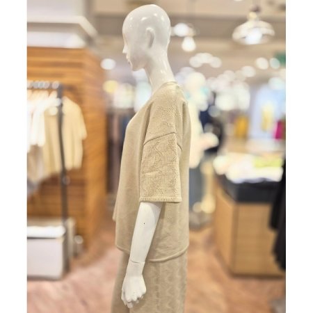 지그재그 패턴 가디건