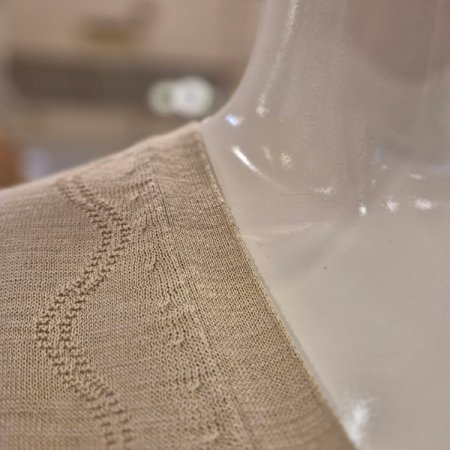 지그재그 패턴 가디건