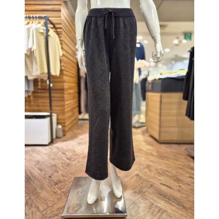 지그재그 패턴 니트 팬츠