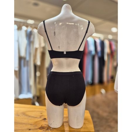 심리스 깊은U넥 브라팬티 세트