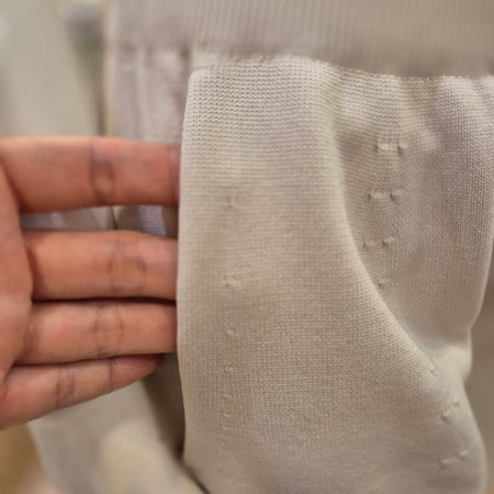 3D 베이직 테이퍼드 니트 팬츠