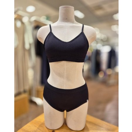 사선조직브라팬티세트