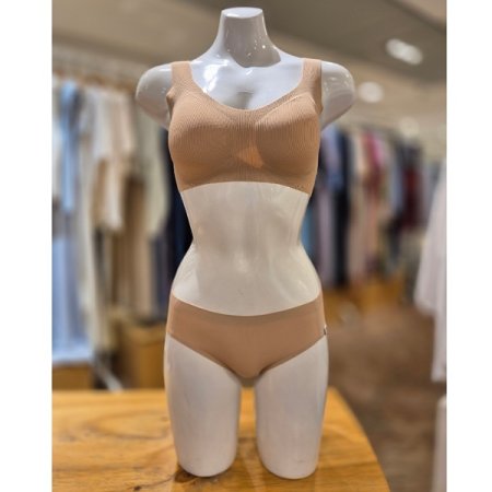 심실링 리브조직 브리프 팬티