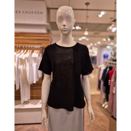 3D조직변형 루즈핏 반팔니트