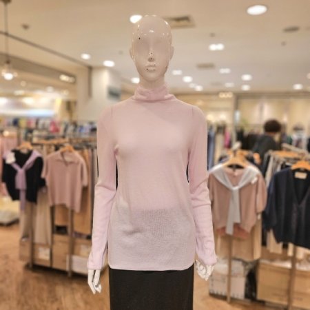 홀가먼트 베이직 터틀넥 긴팔 니트