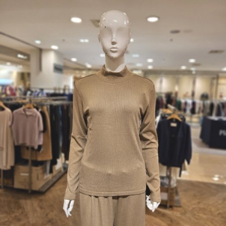 심리스 골지발열 터틀넥 티셔츠