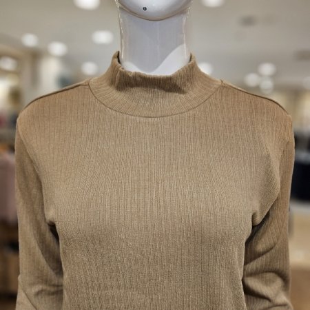 심리스 골지발열 터틀넥 티셔츠