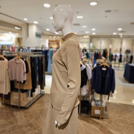 심리스 골지발열 터틀넥 티셔츠