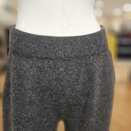 모혼방 허리밴딩 니트 와이드팬