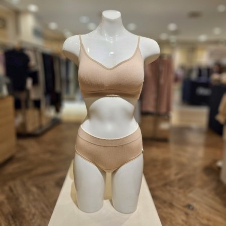 심리스 진저 피콧포인트 캐미브라