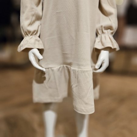 세컨스킨 45세 코튼 루즈핏 롱 원피스