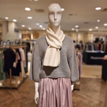 양모 캐시미어 머플러