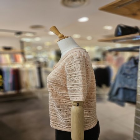 러블리 반팔 가디건