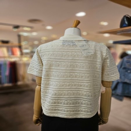 러블리 반팔 가디건