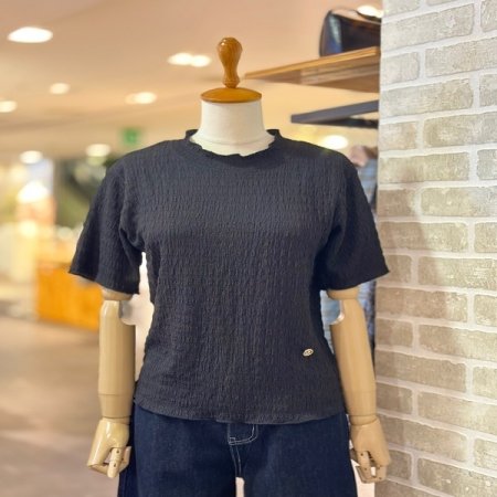 엠보 반팔 티셔츠