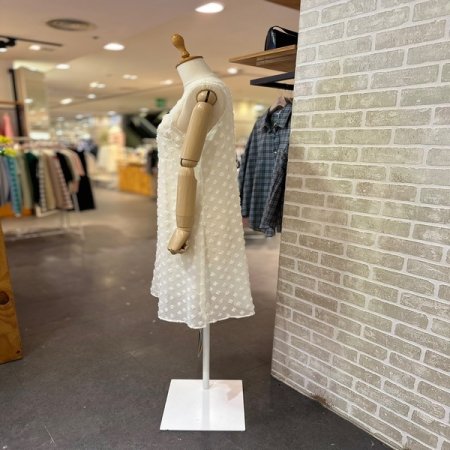 플라워 도트 레이어드 원피스