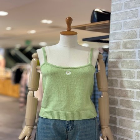 플라워 니트 셋업 가디건