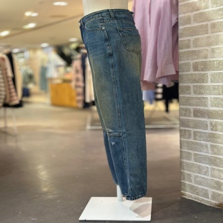 빈티지 스크레치 데님 팬츠