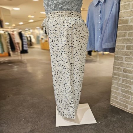 플라워 밴딩 팬츠