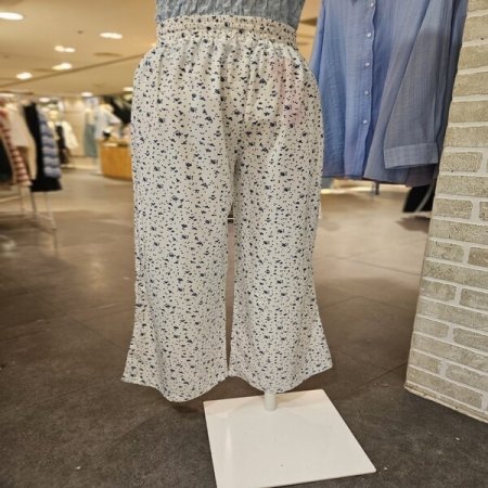 플라워 밴딩 팬츠