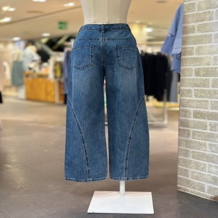 배기핏 아웃 포켓 팬츠