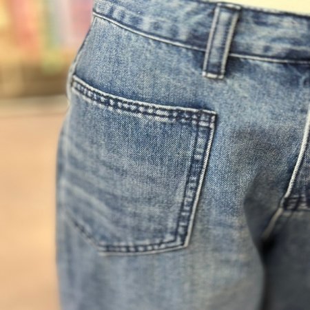 배기핏 아웃 포켓 팬츠