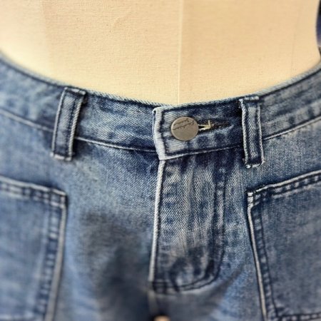 배기핏 아웃 포켓 팬츠