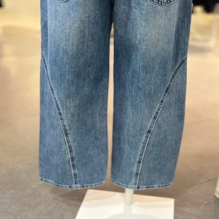 배기핏 아웃 포켓 팬츠