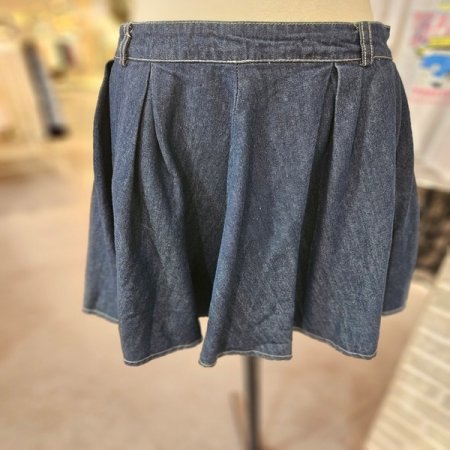 데님 셋업 스커트