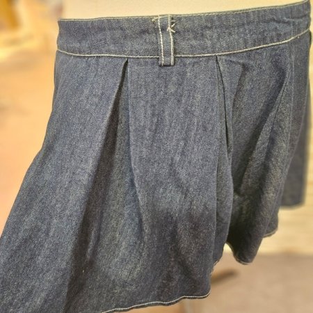 데님 셋업 스커트