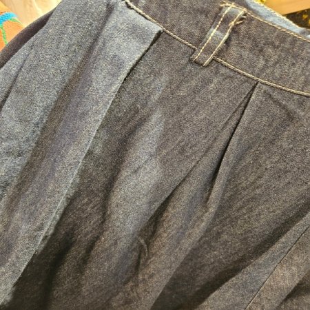 데님 셋업 스커트