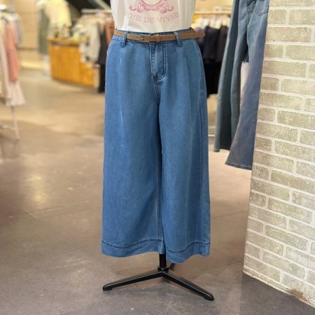 와이드 데님 팬츠