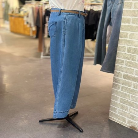 와이드 데님 팬츠