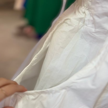 사이드 셔링 미니 원피스