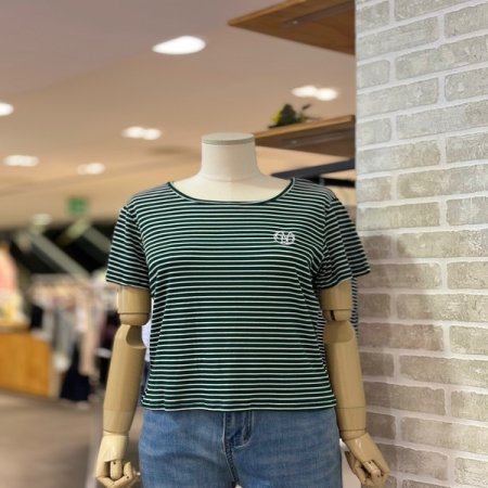 그로브 스트라이프 티셔츠