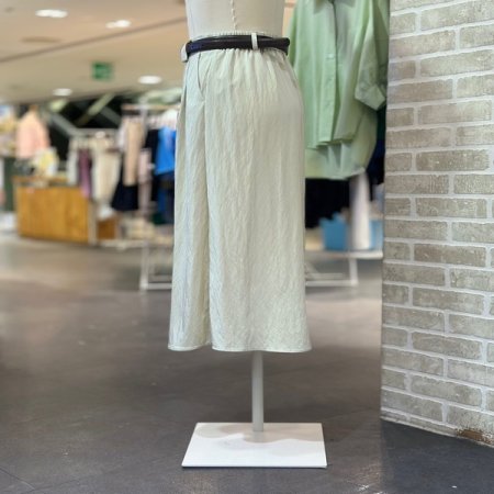 투턱 벨트 스커트