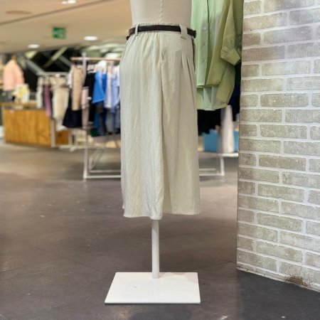 투턱 벨트 스커트