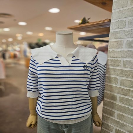 LCV 자수 스웨터