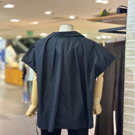 허리 스트링 조끼 자켓