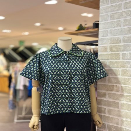 플라워 패턴 남방