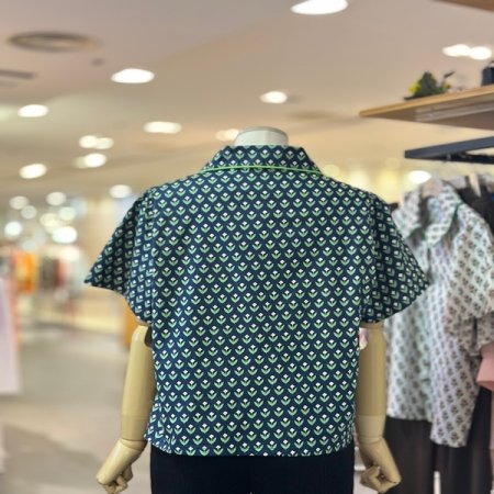 플라워 패턴 남방